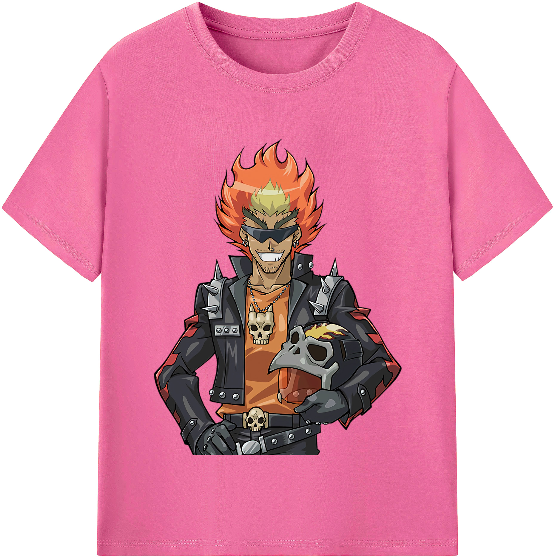 （画像用） 遊☆戯☆王 Yu-Gi-Oh! レディースカジュアルプリントTシャツ（綿100％）